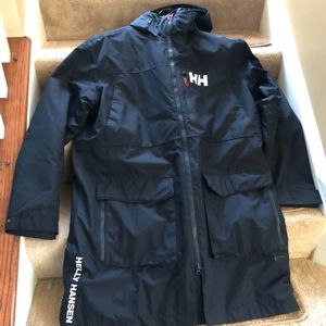 Men's Navy Blue Helly Hansen Deep Pocket Jacket